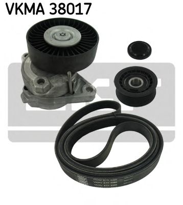 VKMA 38017 SKF Комплект доріжкового ремня1